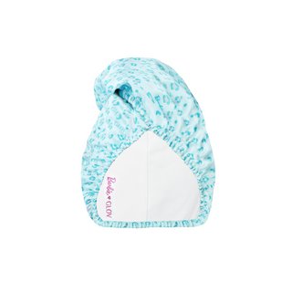 Turban à double face Barbie Double Sided Hair Wrap Sport&Satin Blue Panther Glov - 1