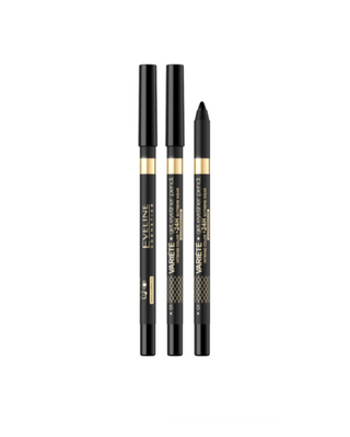 Crayon gel à paupières avec une formule douce et intensément pigmentée n° 01 noir Variété Eveline - 1