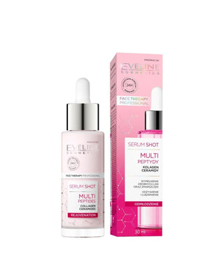Traitement rajeunissant aux multipeptides pour les peaux matures Serum Shot Eveline Comstics - 1
