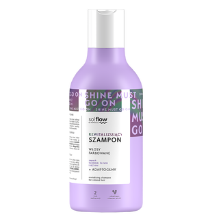 Shampooing revitalisant pour cheveux colorés aux extraits de mûre et de prune so!flow