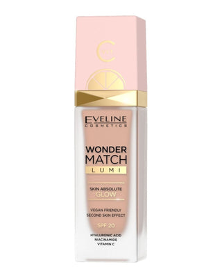 Fond de teint illuminant Wonder Match Lumi no 20 nude Eveline - 1