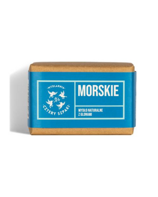 Savon naturel marin aux algues vegan, fait main, Mydlarnia Cztery Szpaki - 1