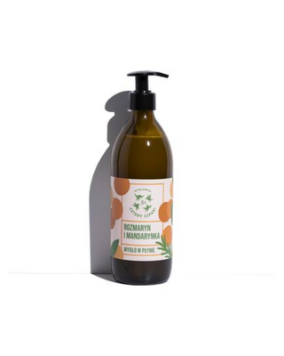 Savon liquide au romarin et à la mandarine hydratant, protecteur, nourrissant Four Spikes Soap Shop - 1