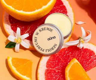 Parfum crème botanique fleur d'oranger et pamplemousse à l'huile de jojoba et à la cire Neroli Auna - 2