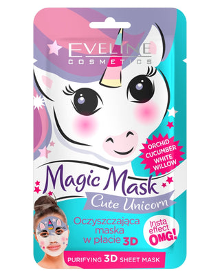 Masque 3D purifiant, Licorne Eveline - 1