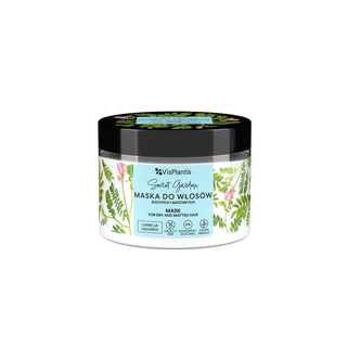 Masque pour cheveux secs et ternes avec réglisse, tilleul et guimauve Vis Plantis