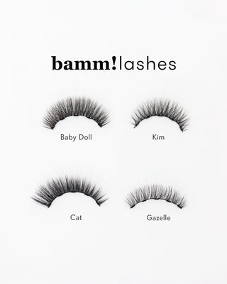Faux cils réutilisables magnétiques Baby Doll Eye Bamm!Lashes - 4