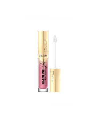 Brillant à lèvres à l’acide hyaluronique n° 05 toffee Diamond Glow Lip Luminizer Eveline - 1