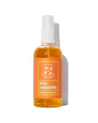 Huile super légère de néroli et de mandarine hydratante, régénérante et fortifiante Mydlarnia Cztery Szpaki - 1
