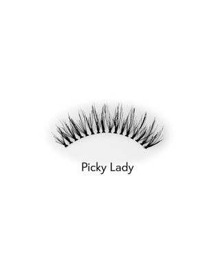 Faux cils en bande 2d à usage répété doux et légers Picky Lady Bamm!Lashes - 2