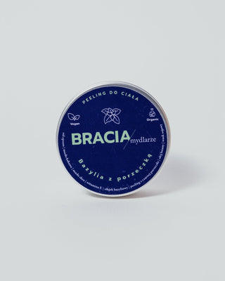 Gommage au sel naturel pour améliorer l’humeur Basilic avec Currant Bracia Mydlarze - 1