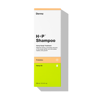 Shampooing au chanvre avec probiotiques pour combattre les démangeaisons et la desquamation du cuir chevelu H+P Dermz - 4