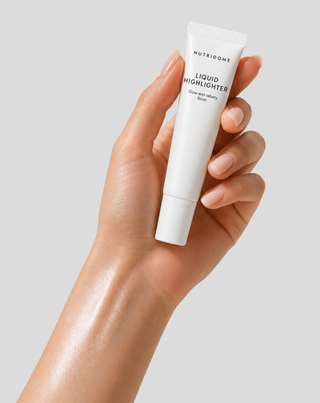 Enlumineur liquide pour le visage et le corps avec effet glow Nutridome - 3