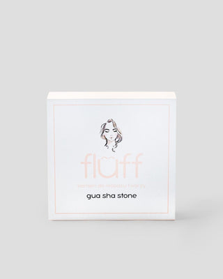 Pierre de massage du visage gua sha en quartz rose pour la réduction des gonflements et le raffermissement Fluff - 4
