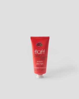 Crème pour les mains à l’extrait de framboise et à l’eau de coco pour apaiser les irritations Fluff