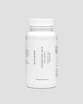Coenzyme Q10 en capsules pour un système circulatoire sain, une belle peau et des cheveux Nutridome 60 pcs