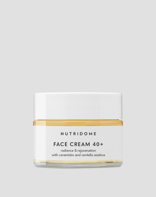Crème pour le visage 40+ aux céramides et centella asiatica pour peau sèche et mature Nutridome