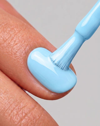 Vernis semi-permanent pour ongles UV/LED Ocean Blue 003 Nutridome - 3