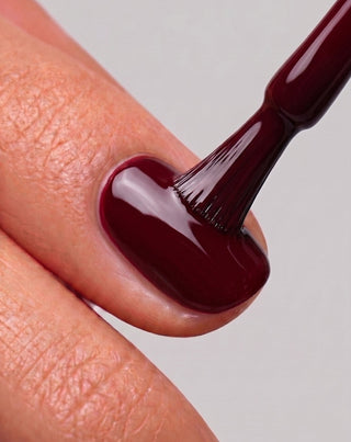 Vernis semi-permanent pour ongles UV/LED Cherry Chocolate 017 Nutridome - 3