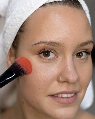 Pinceau à fard à joues ou à bronzer à bout arrondi N° 9 Say Makeup