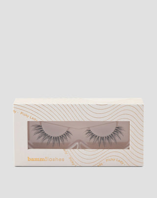 Faux cils en bande 2d à usage répété doux et légers Picky Lady Bamm!Lashes - 1