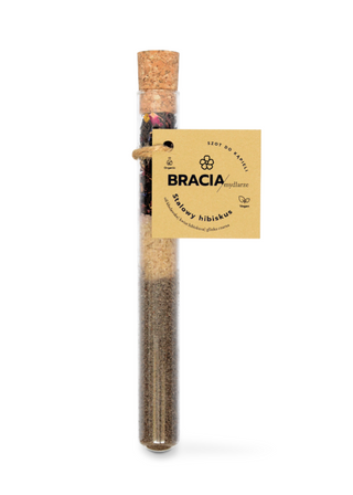 Potion de bain apaisant au sel de magnésium et de potassium Hibiscus d&#39;acier Bracia Mydlarze