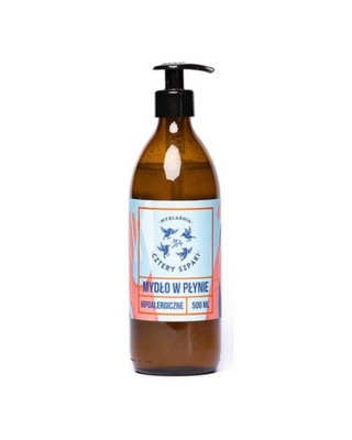 Savon liquide hypoallergénique non parfumé pour peau très sensible Mydlarnia Cztery Szpaki - 1