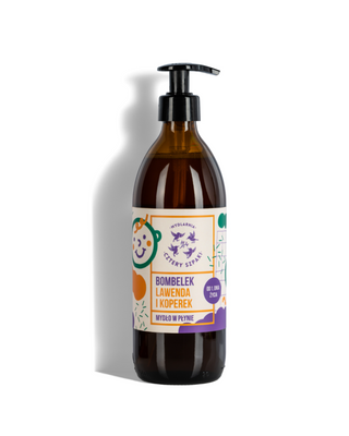 Savon liquide Bombelek au panthénol et aux extraits de plantes Mydlarnia Cztery Szpaki - 1