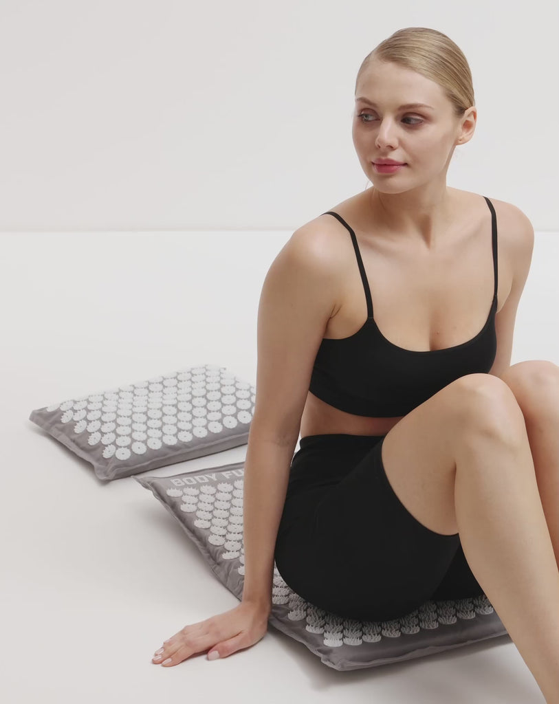 Tapis d'acupression avec pointes et coussin grandes fonctions du corps_6