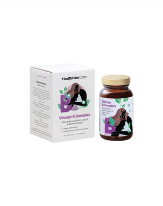 Complexe de vitamines B sans gluten ni lactose Complex Health Labs Care 60 gélules - 2