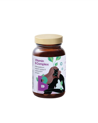 Complexe de vitamines B sans gluten ni lactose Complex Health Labs Care 60 gélules - 1