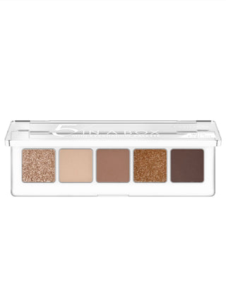 Palette de ombres à paupières 5 In A Box Mini Eyeshadow Palette couleur Golden Nude Look 010 Catrice