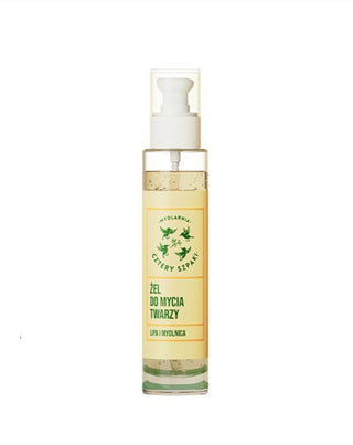 Gel nettoyant pour le visage au citron vert et à la saponaire pour hydrater et régénérer la peau Mydlarnia Cztery Szpaki - 1