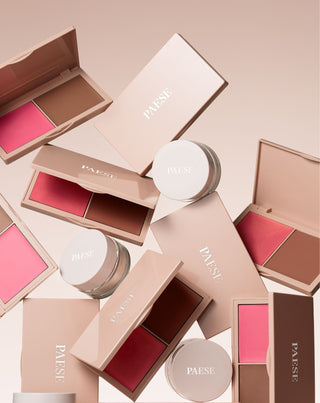 Palette crème pour le contouring du visage kiss my cheeks cold Paese 4 - 4