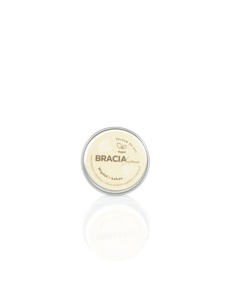 Baume à lèvres hydratant à l'amande et au cacao avec vitamine E et huile de lin Bracia Mydlarze - 1