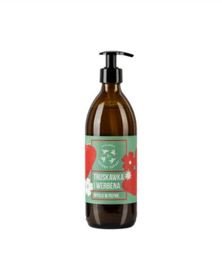 Savon liquide à la fraise et à la verveine, nourrissant et régénérant Mydlarnia Cztery Szpaki - 1