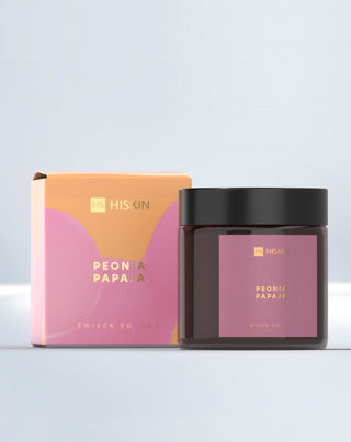 Bougie parfumée naturelle en cire de soja au parfum de pivoine et de papaye HiSkin Home - 1