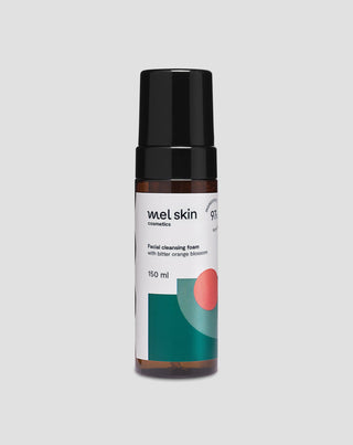 Mousse nettoyante pour le visage purifiante à la fleur d'oranger amer Mel Skin - 1