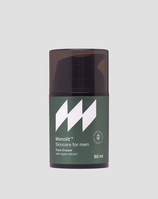 Monolit - Crème visage pour homme aux algues, à l'huile de coco et à l'huile d'avocat - 1