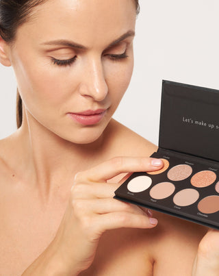 Palette de 10 ombres à paupières lumineuses et mates Delicious Eyeshadow Palette Nutridome - 2