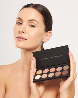 Palette de 10 ombres à paupières lumineuses et mates Delicious Eyeshadow Palette Nutridome - 3
