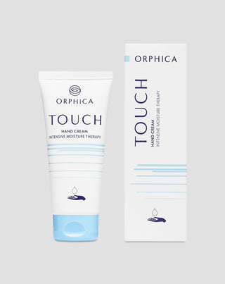 Crème hydratante pour les mains très sèches Touch Orphica à l&#39;urée, au panthénol et à la vitamine E
