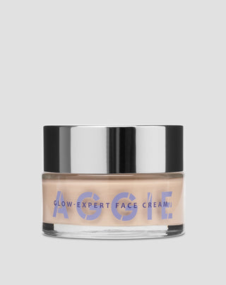La crème éclaircissante Aggie pour les peaux sèches réduit les rougeurs et donne un effet glow. - 1