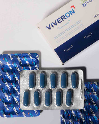 Gélules Viveron GardenPharm stimulant la libido et la performance sexuelle au ginseng et au macis 30 gélules