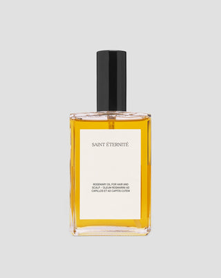 L'huile capillaire et de cuir chevelu au romarin de Saint Éternité nourrit et stimule la croissance des cheveux. - 1