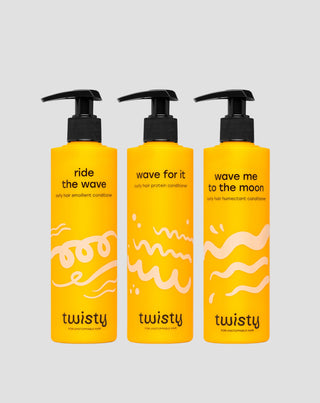 Coffret d’après-shampoings PEH protéines, émollients, humectants Twisty - 1
