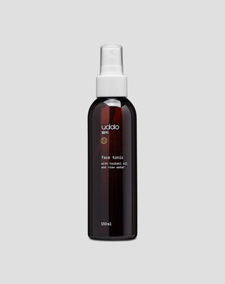 Tonique pour le visage à l'huile de tsubaki et à l'eau de rose Uddo - 1