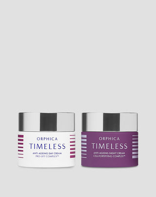 Coffret de soins pour peau mature : crème de jour avec SPF 20 et crème de nuit Orphica1 - 1