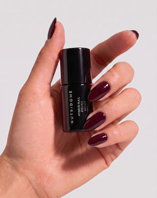 Vernis semi-permanent pour ongles UV/LED Cherry Chocolate 017 Nutridome - 5