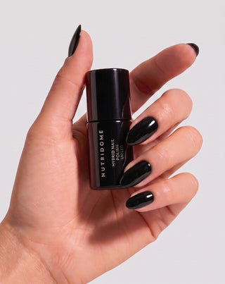 Vernis semi-permanent pour ongles UV/LED Black Elegance 020 Nutridome - 5